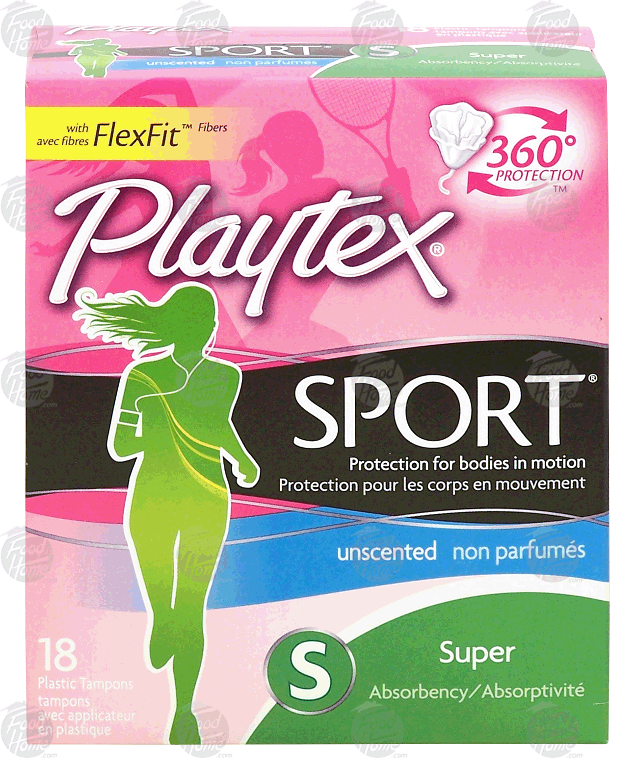 Groceries-Express.com Product Infomation For Playtex Sport Unscented ...