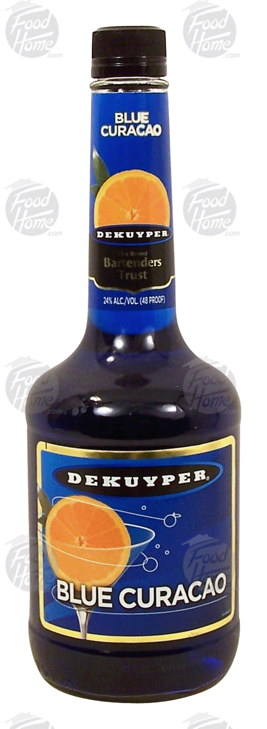 Groceries-Express.com Product Infomation for Dekuyper blue curacao, 24%