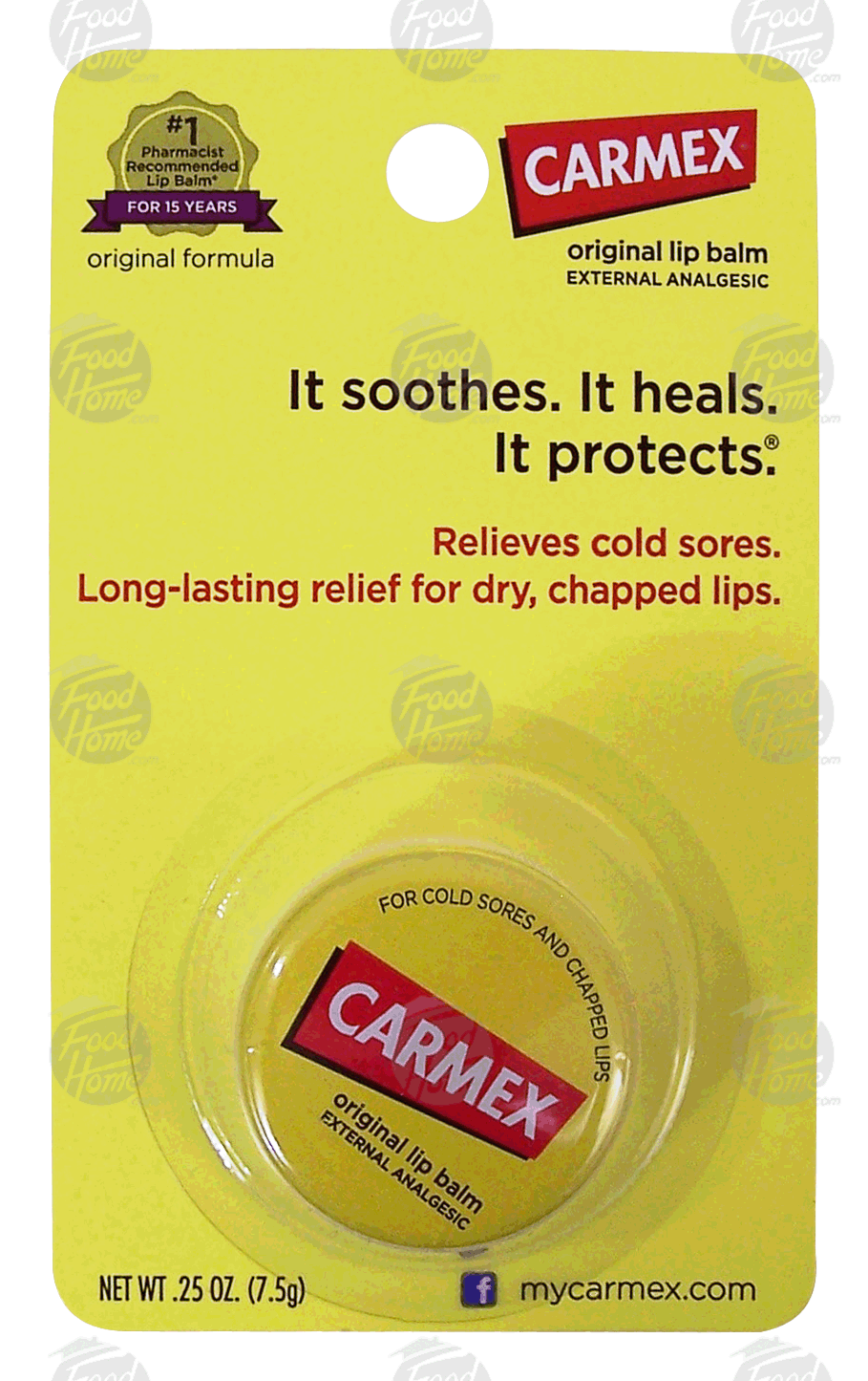 Product Infomation for Carmex original lip balm