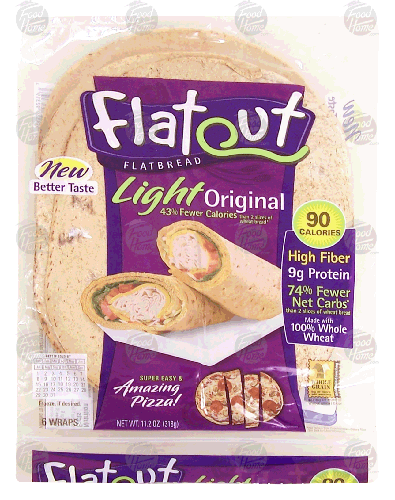 Groceries Express Product Infomation For Flatout Light Original