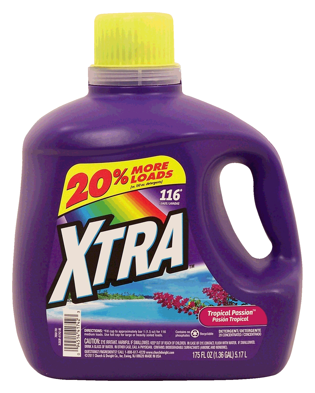 Groceries-express.com Product Infomation For Xtra 2x Concentrated 