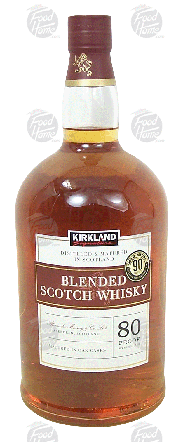 Groceries Express Com Product Infomation For Kirkland Signature Blended Scotch Whisky Matured In Oak Casks 40 Alc By Vol 9661992108