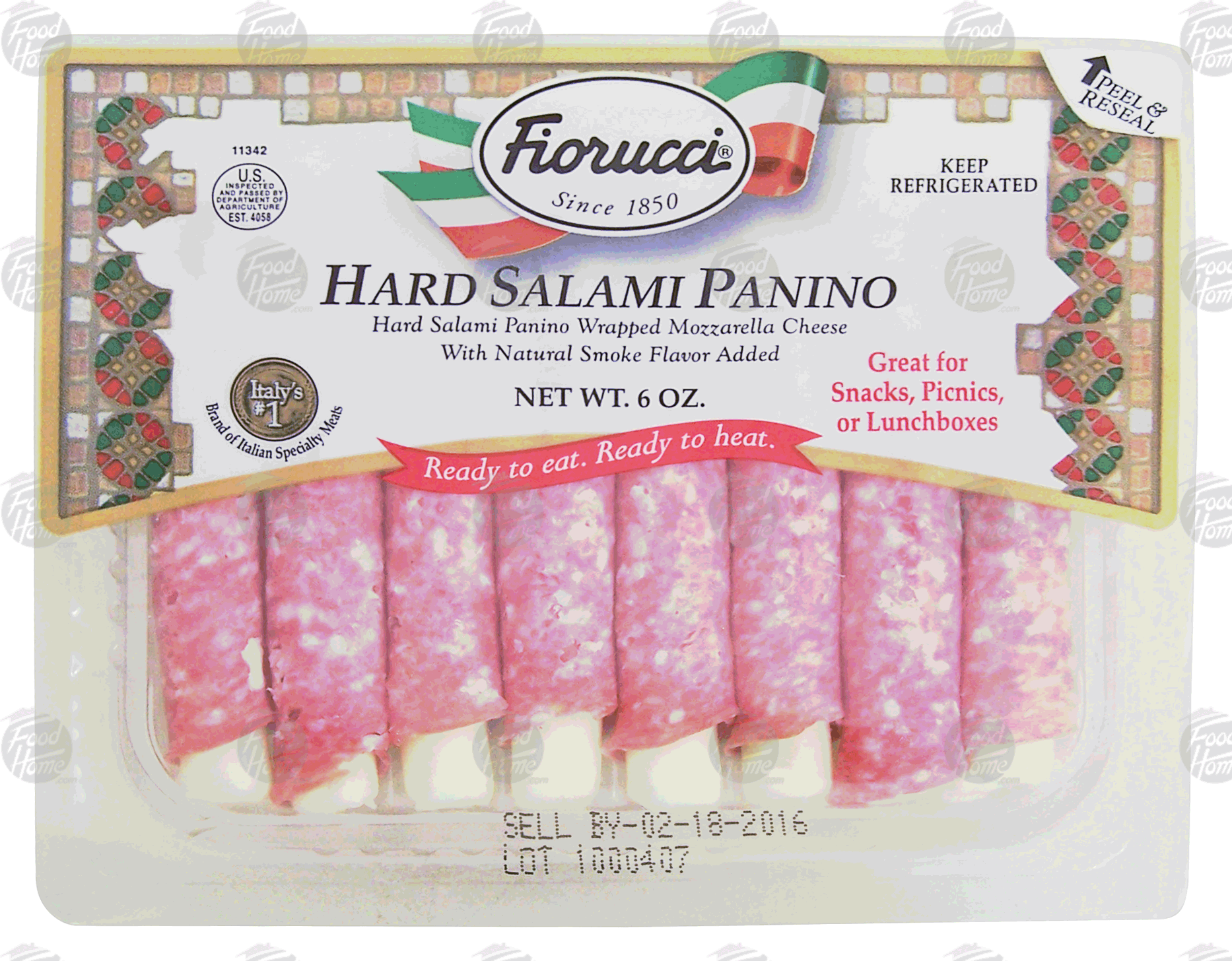 Groceries-Express.com Product Infomation for Fiorucci hard salami ...